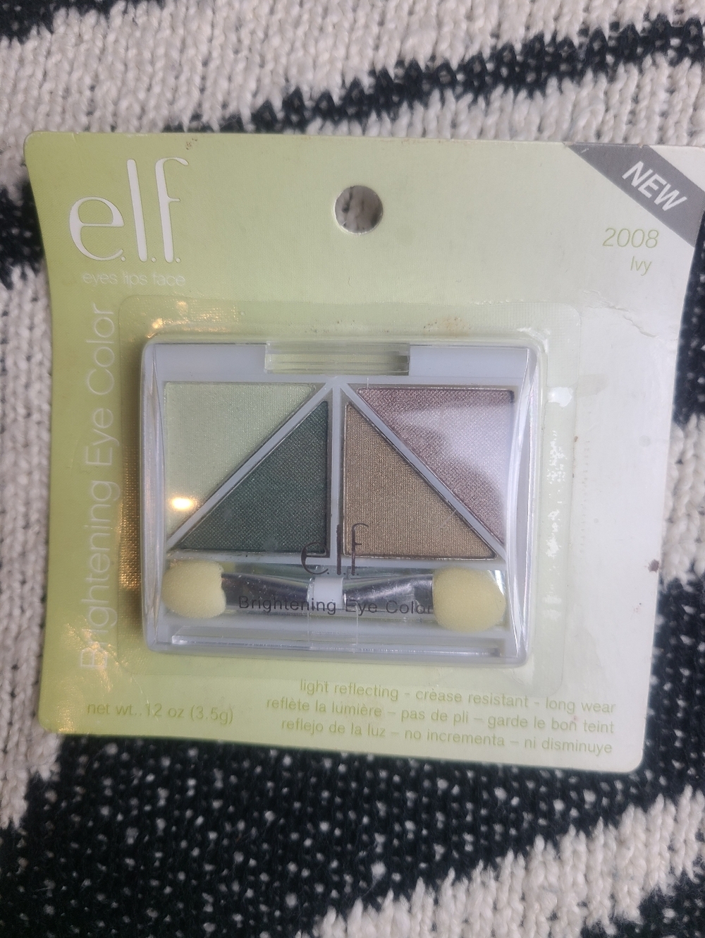 ELF Brightening Eye Color Quad Eyeshadow Palette | Ivy